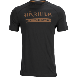 Härkila Logo T-shirt 2-pack Willow Green/black