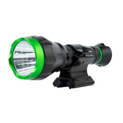 Pachet Lanterna Pni Adventure F750 Green Light Din Aluminiu Si Suport De Montaj Magnetic Pni Flm33