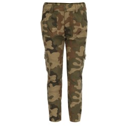 Pantaloni Camo Cu ?ase Buzunare