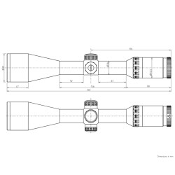 Luneta Kahles Helia 2,4-12x56i-varianta cu inele