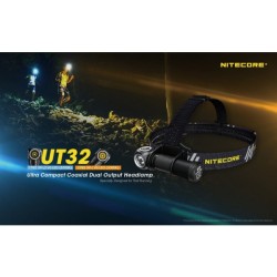 Nitecore UT32, Lanternă Frontală, Lumina Alba 1100 Lumeni, 80 Metri, Lumina Calda 920 Lumeni, 117 Metri