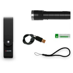 LEDLENSER MT10 1000LM+ACUM.+USB+HUSA