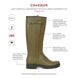 Le Chameau Cizme cauciuc cu lana in interior - Chasseur Four Ho