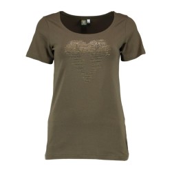 Tricou Orbis de dama olive imprimeu cerb