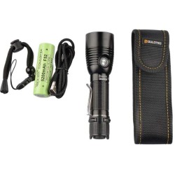 Lanterna tactica Dulotec Guardian, 1800 lumeni, 700 metri, incarcare magnetica