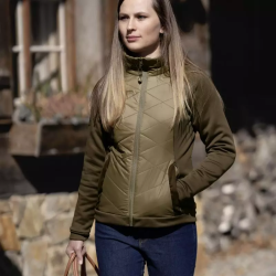 Jacheta Fleece Blaser Dama Kerstin Brown