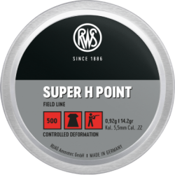 munitie aer comprimat RWS CUTIE METAL 500 SUPER-H-POINT 5,5MM 0,92G