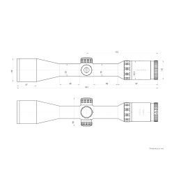 Luneta Kahles Helia 2-10x50i 4-Dot-varianta cu inele