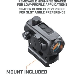 BUSHNELL RED DOT SIGHT TRS 125 1X22 BLACK