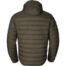 Logmar Insulated packable hooded jacket