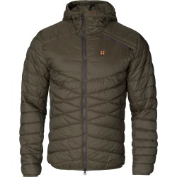 Logmar Insulated packable hooded jacket