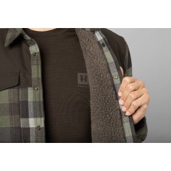 ASMUND INSULATED WOOL SHIRT JACKET