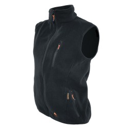 Vesta ALPENHEAT Heated Fleece Vest FIRE - Black