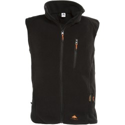 Vesta ALPENHEAT Heated Fleece Vest FIRE - Black