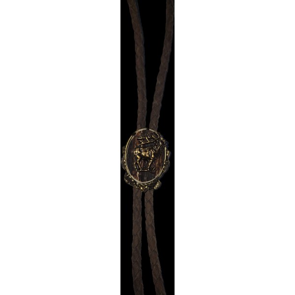 Cravata Vanatoreasca Snur Piele (Mistret / Cerb / Caprior)