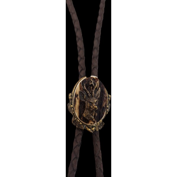 Cravata Vanatoreasca Snur Piele (Mistret / Cerb / Caprior)