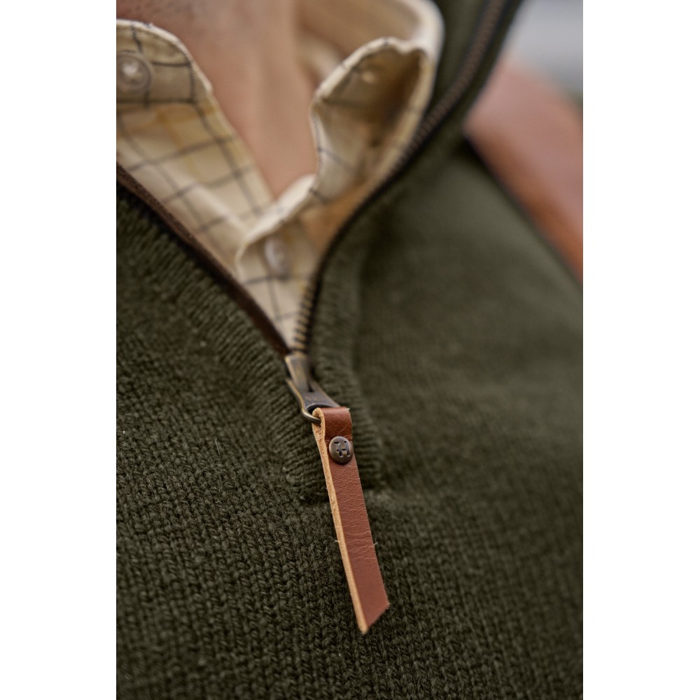 Pulover HARKILA Vincent Merino Half Zip (10608)