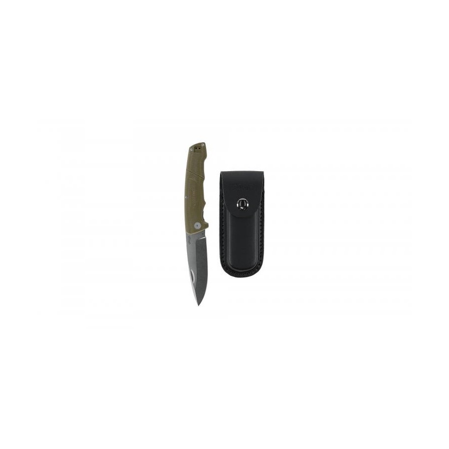 BRICEAG WALTHER GNK 1 LAMA 104MM+TEACA PIELE