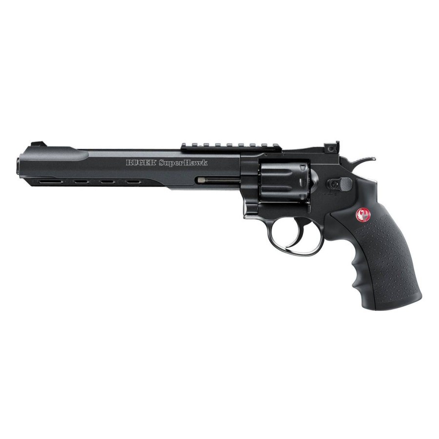 REVOLVER CO2 AIRSOFT RUGER SUPERHAWK.8 6MM 8BB 4J
