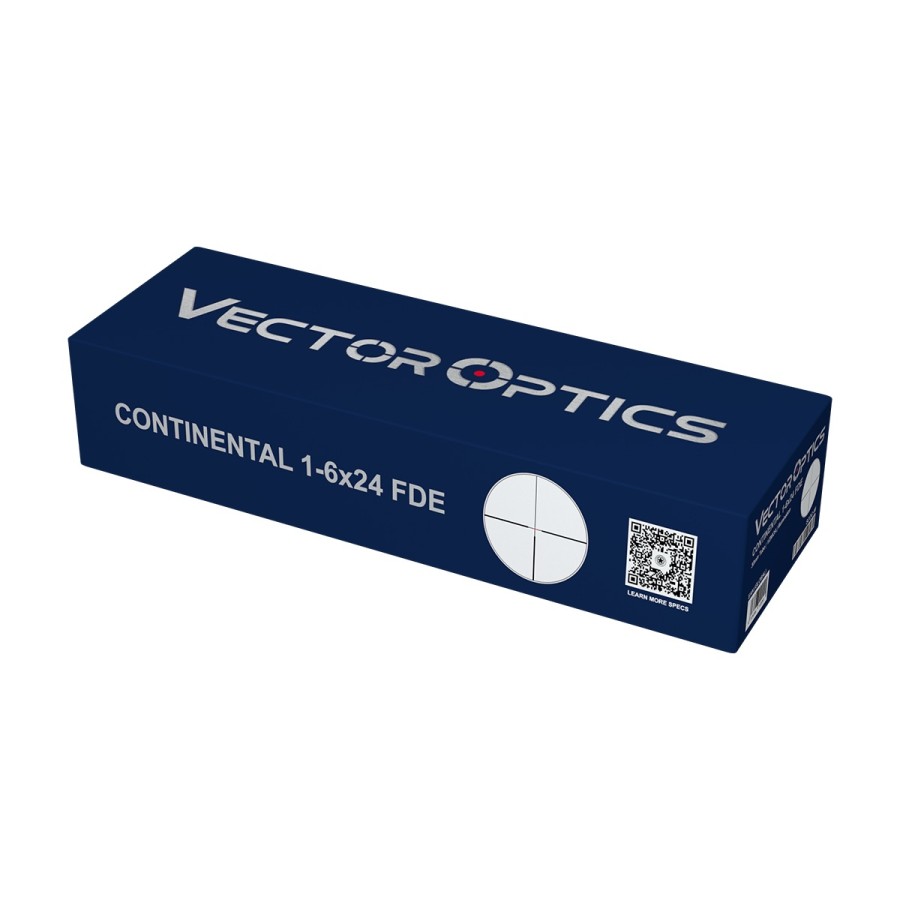 Luneta Vanatoare Vector Optics Continental x6 1-6x24 Coyote FDE