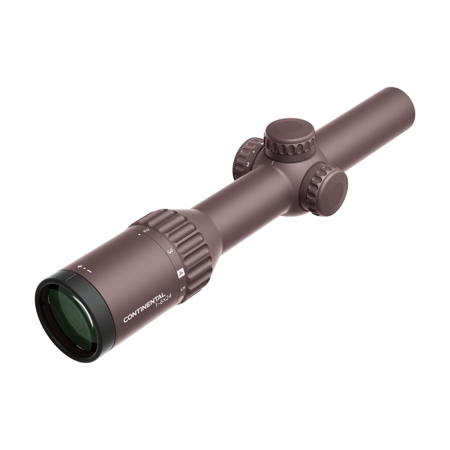 Luneta Vanatoare Vector Optics Continental x6 1-6x24 Coyote FDE