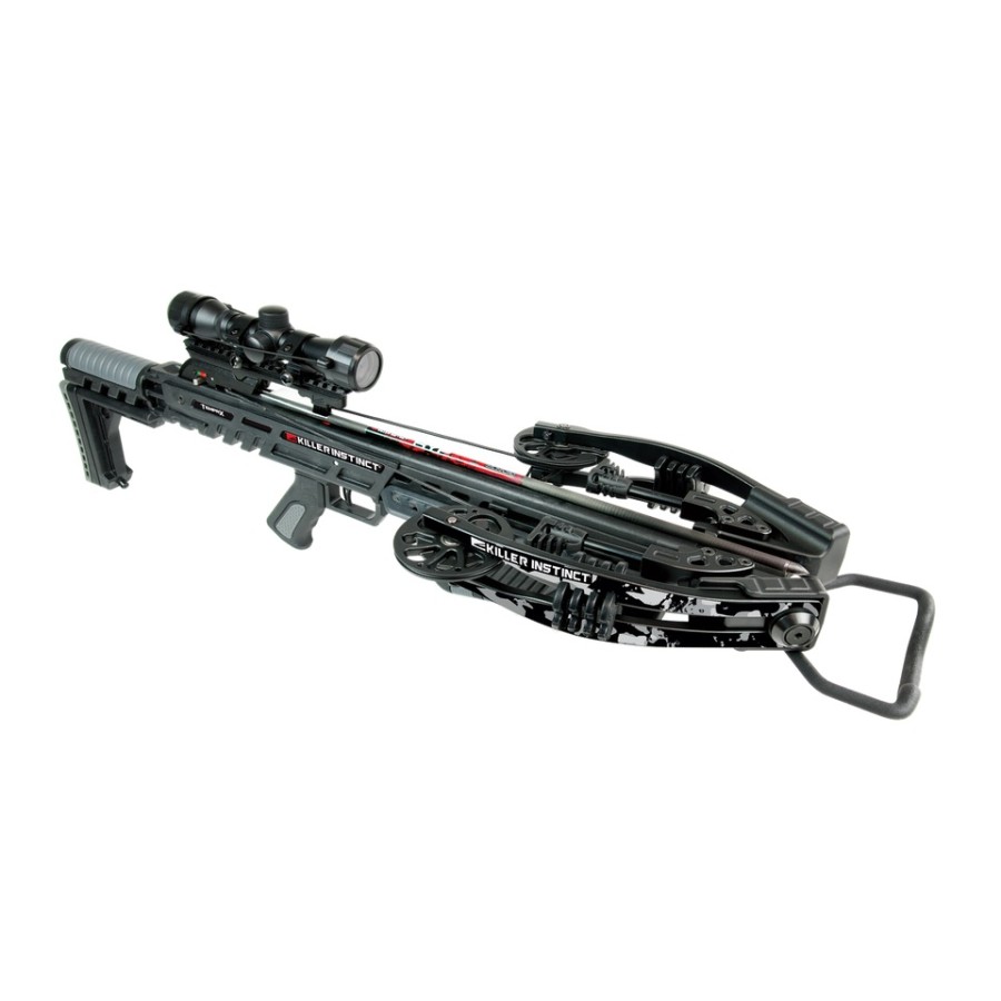 Arbaletă Vânătoare Killer Instinct TemprX™ 405 FPS - X-Cam™, Ultra-Compactă, Kit Complet