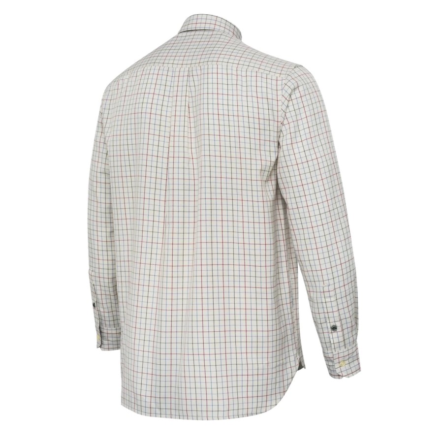 Camasa BERETTA Charlow LS (Ivory & Blue check)