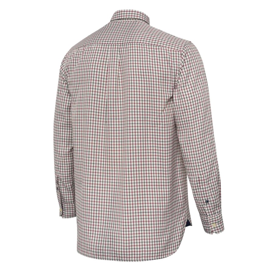 Camasa BERETTA Ellis (Ivory & Green Check)