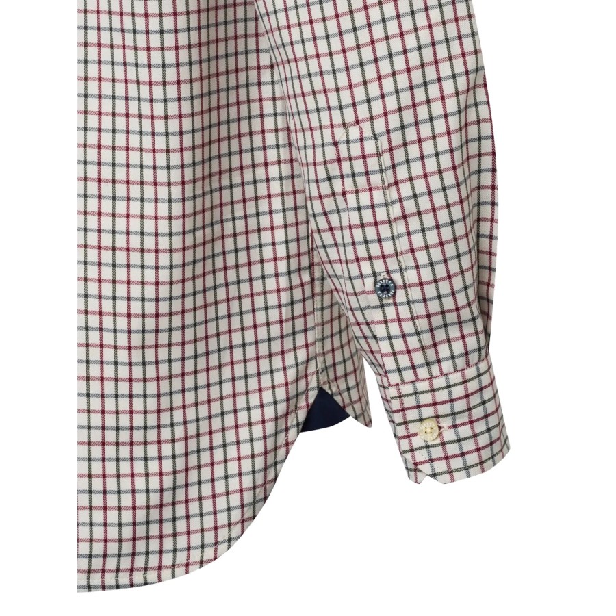 Camasa BERETTA Ellis (Ivory & Green Check)