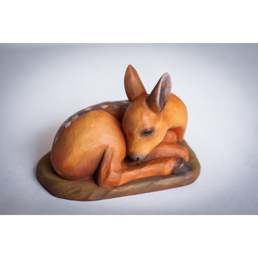 Sculptura lemn - Caprioara