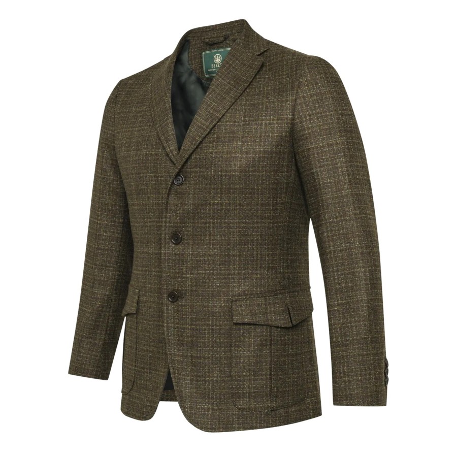 Jacheta BERETTA St James (Green & Rust Check)