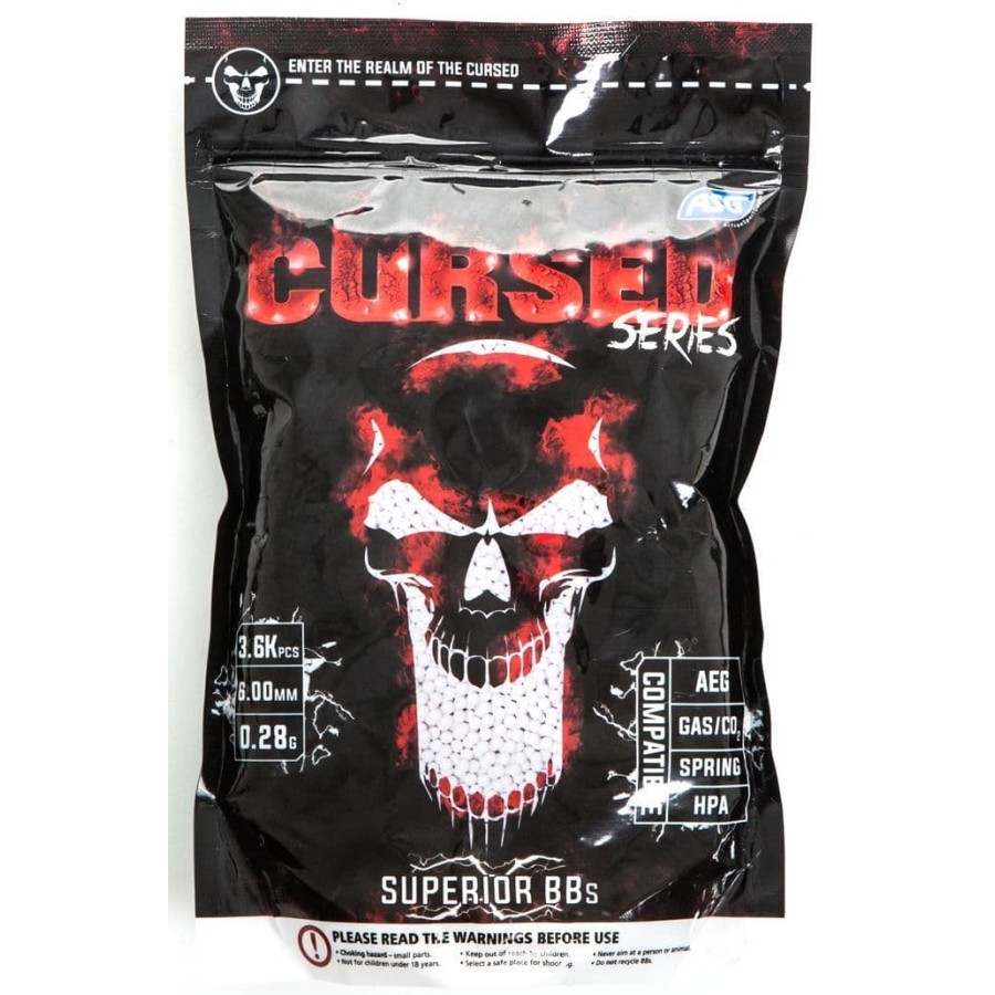Bille airsoft 6 mm Cursed - Paintball Atlantic