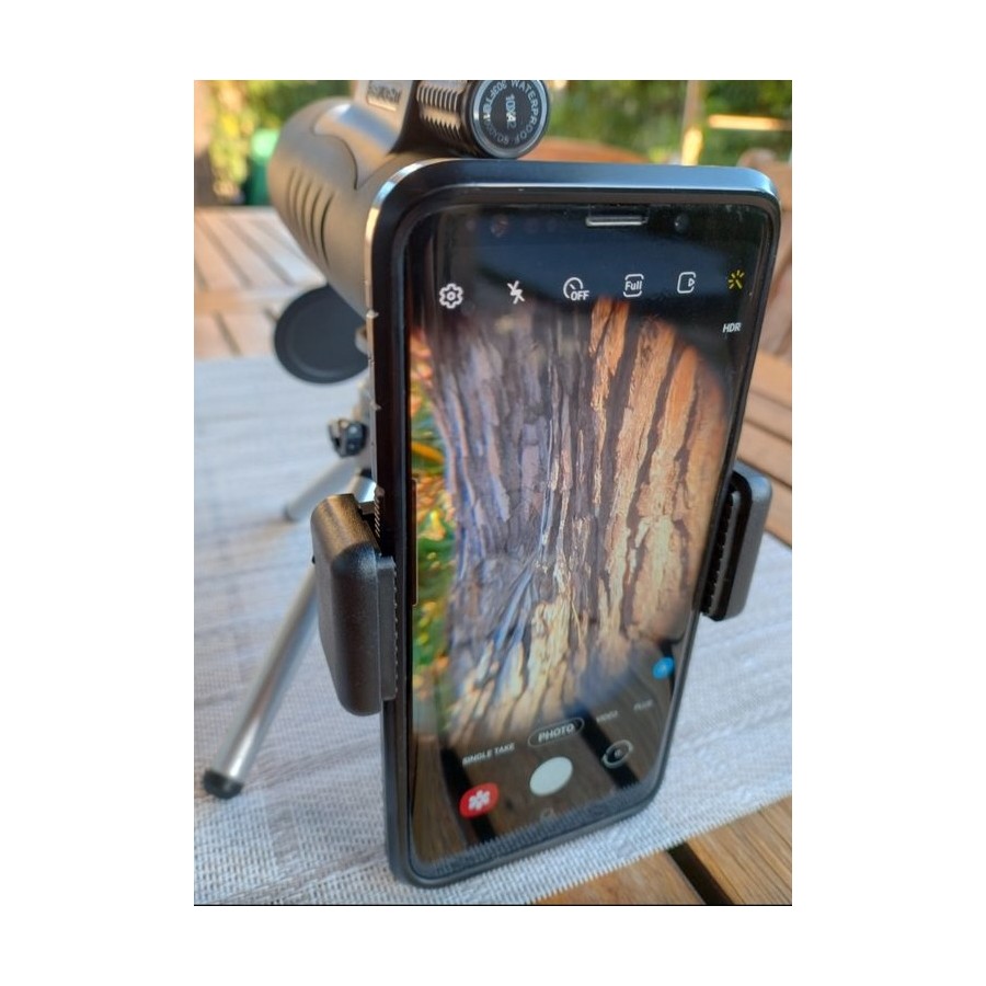 Monoclu, Telescop, EASYLIGHT 10x42, Tripod, Atasare SmartPhone, Lentila FMC, Prisma BAK4