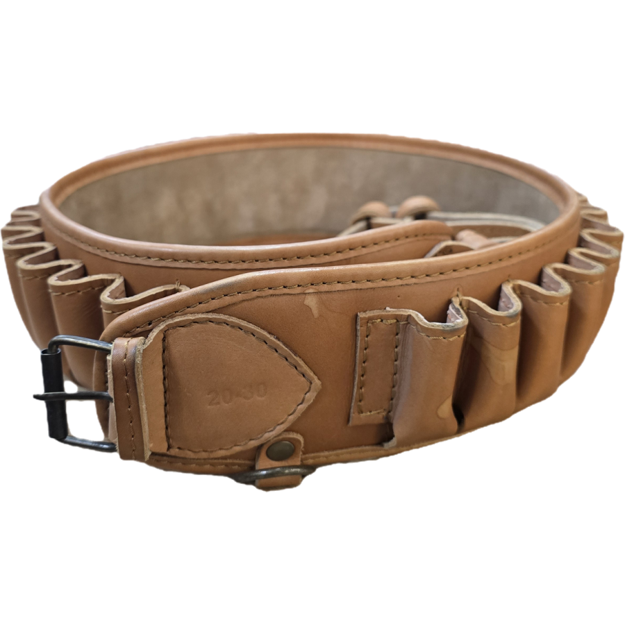 Cartusiera din piele cal. 20 cu 30 posturi - crem