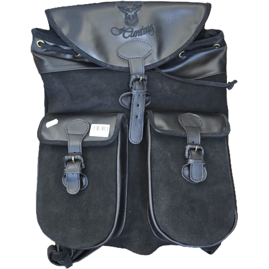 Rucsac din piele Nobil Hunting (BLS) - negru