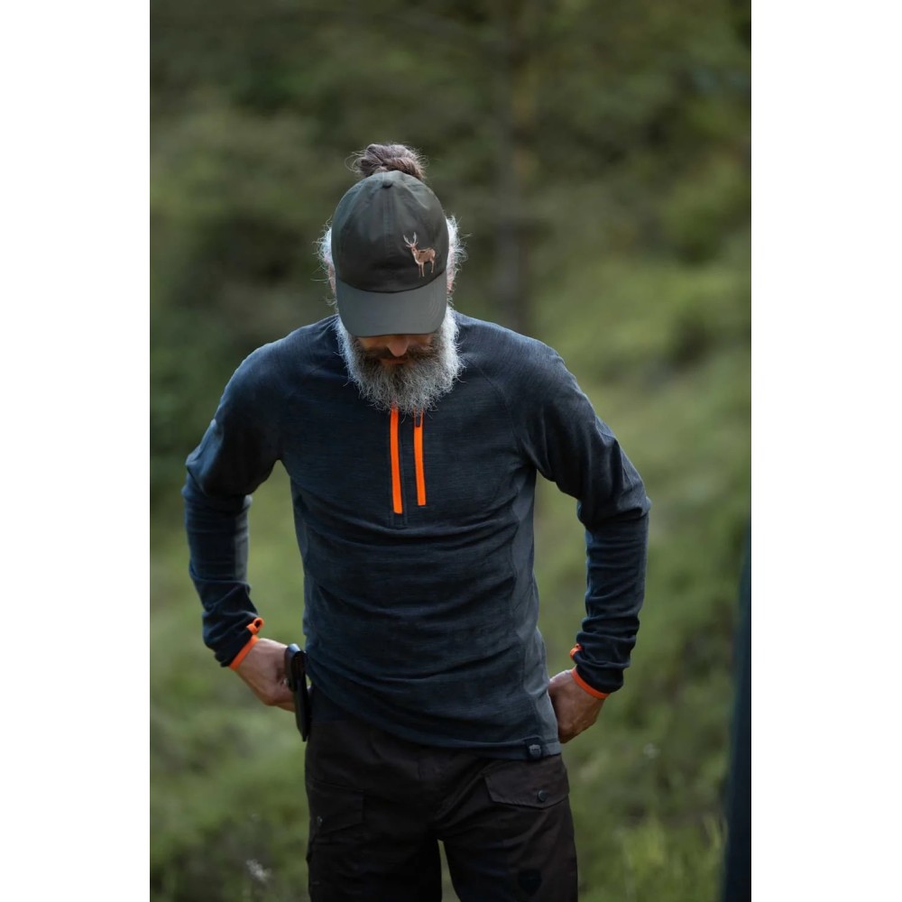 Bluza fleece Northern Hunting Bjorn Anthracite