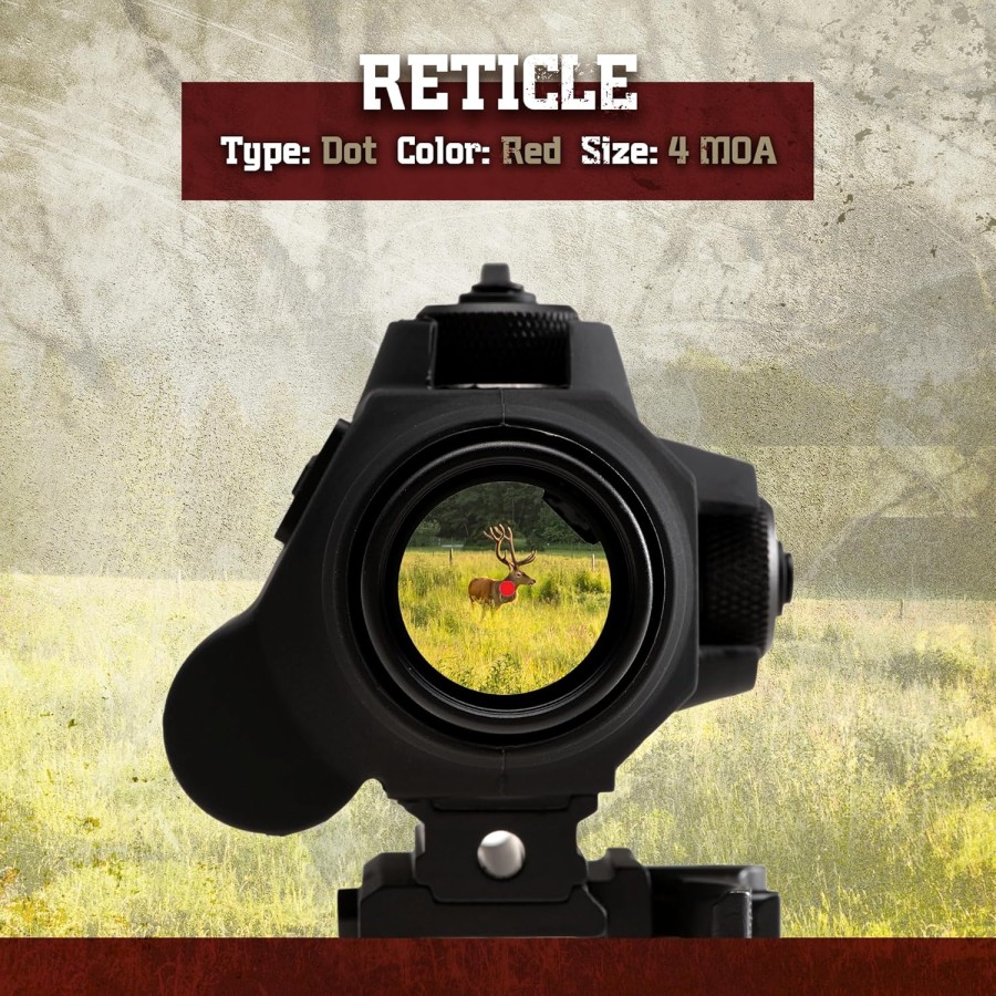 Sightmark Wolverine series 1x23 CSR Red Dot Sight - Black