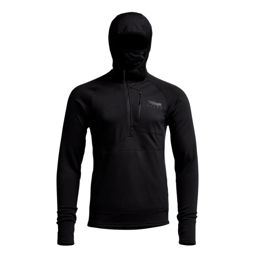 Hanorac SITKA Core Merino 330 Hoody Black