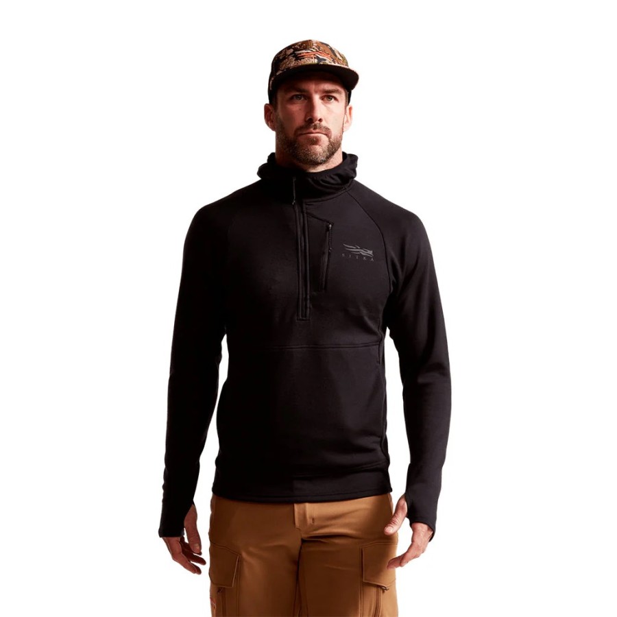 Hanorac SITKA Core Merino 330 Hoody Black