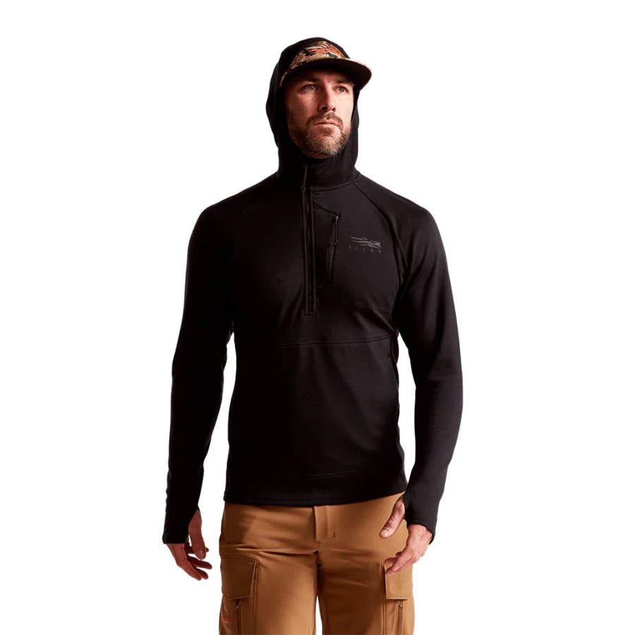 Hanorac SITKA Core Merino 330 Hoody Black