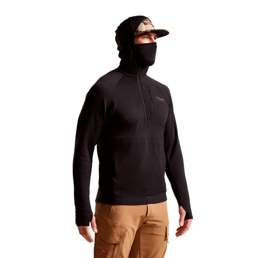 Hanorac SITKA Core Merino 330 Hoody Black