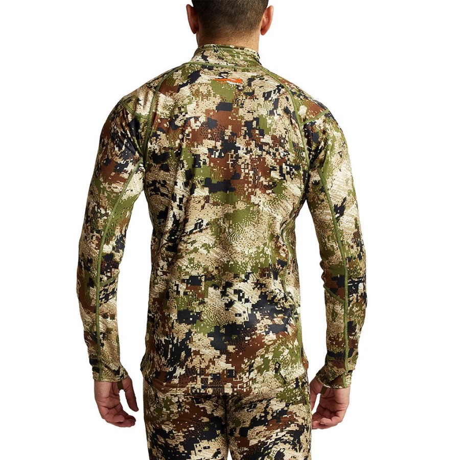Bluza SITKA CORE Mid Wt Zip-T Optifade Subalpine