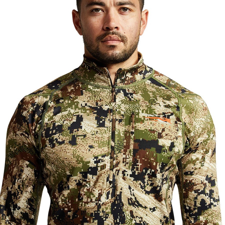 Bluza SITKA CORE Mid Wt Zip-T Optifade Subalpine