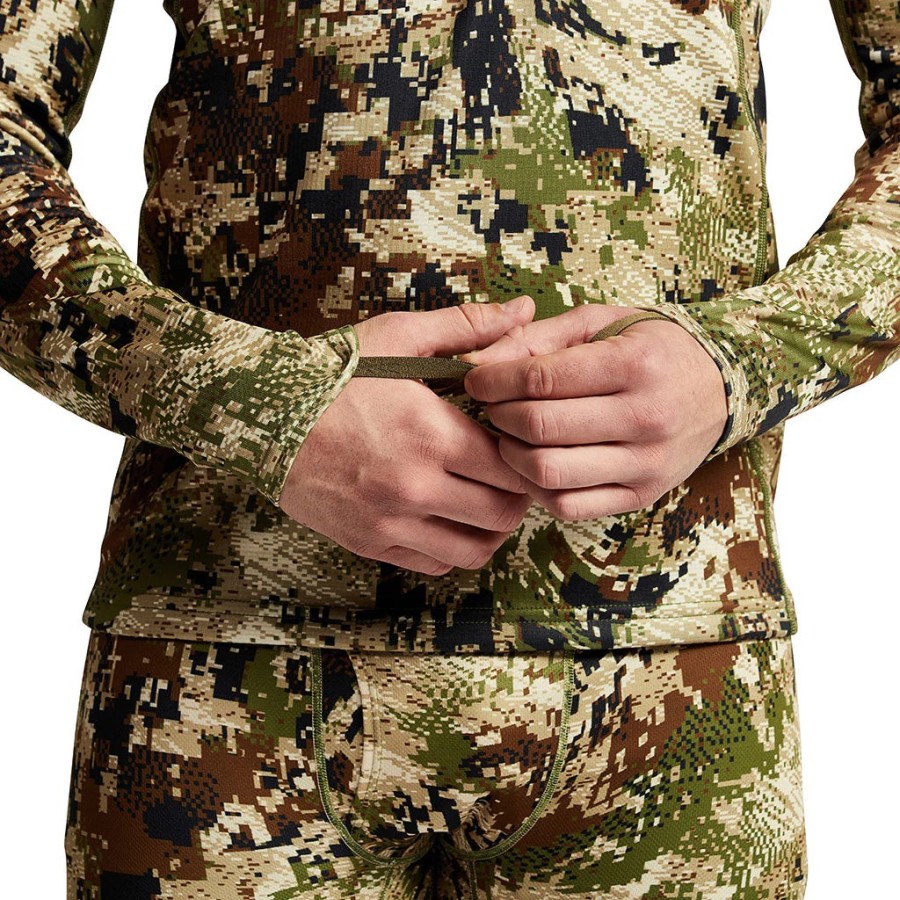Bluza SITKA CORE Mid Wt Zip-T Optifade Subalpine