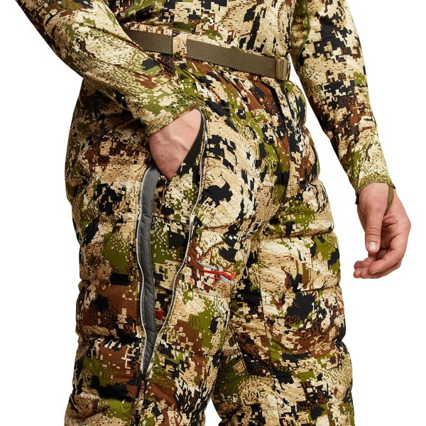 Pantaloni SITKA Kelvin Lite Down 3/4 Optifade Subalpine