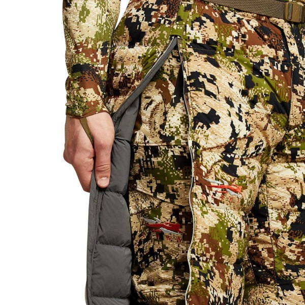 Pantaloni SITKA Kelvin Lite Down 3/4 Optifade Subalpine