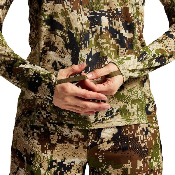 Bluza dama SITKA Core Lt Wt Crew - LS Optifade Subalpine