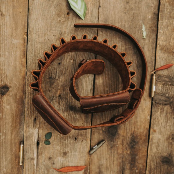 Cartusiera mixta cu doua buzunare, piele