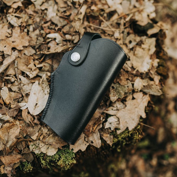 Port pistol BERETTA, fara capac, fara sector, negru, piele