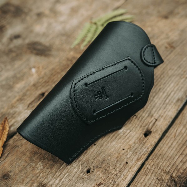 Port pistol BERETTA, fara capac, fara sector, negru, piele